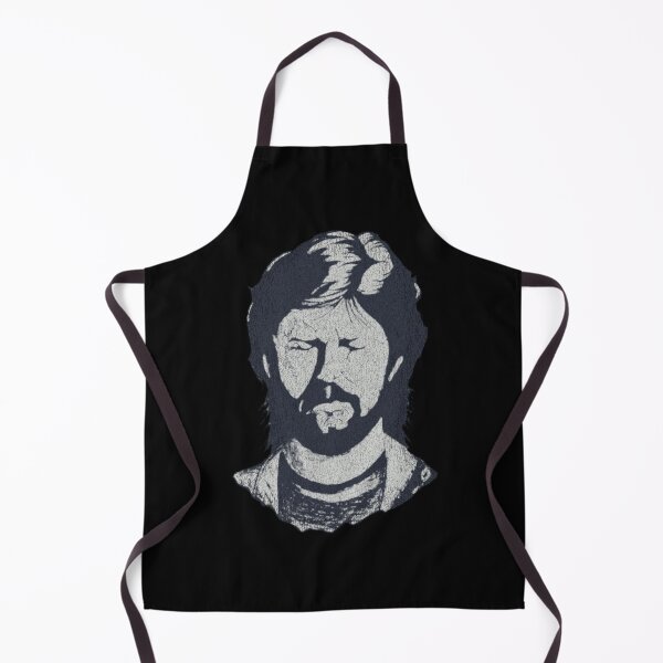 Item preview, Eric Clapton Blues Rock Legend Grey Distressed Halftone Portrait designed and sold by surmind.