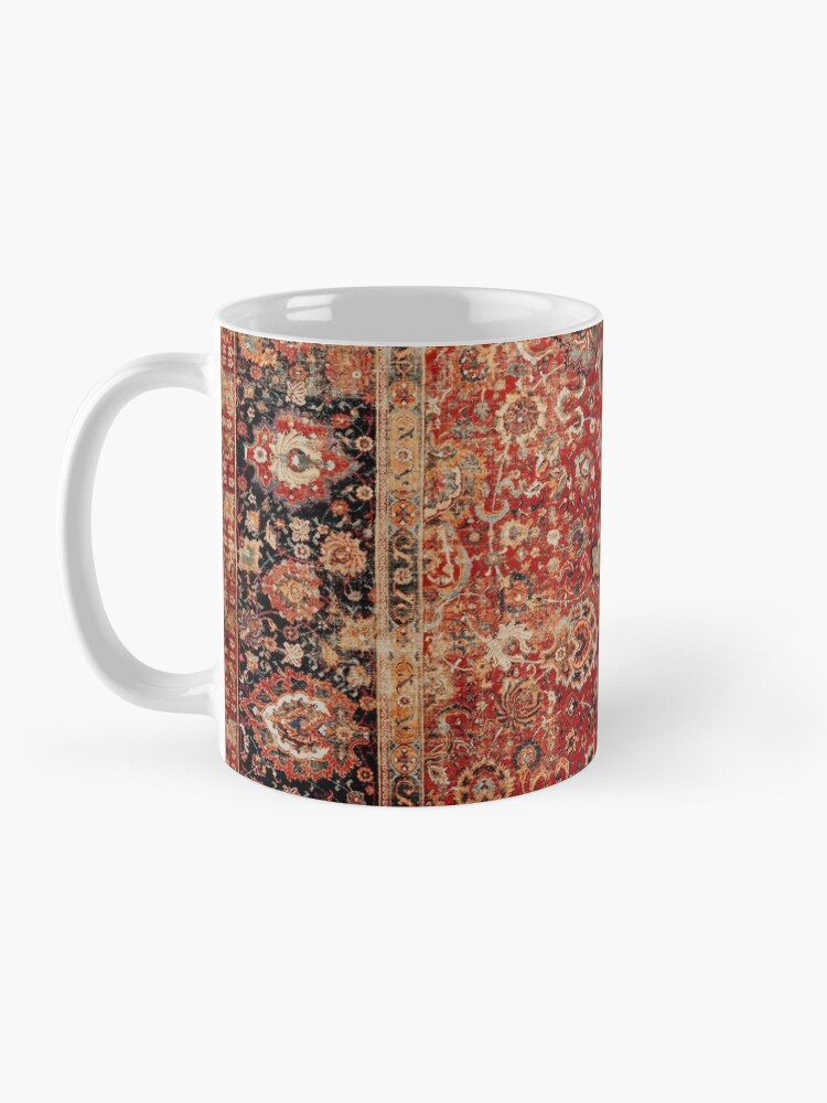 Thumbnail 3 of 6, Coffee Mug, 17th Century Afghanistan Rug Print designed and sold by bragova.