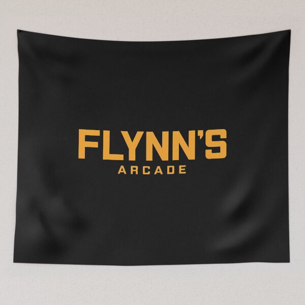 Item preview, FLYNN'S ARCADE Retro Striped Font Vintage Gaming designed and sold by Williebloed.