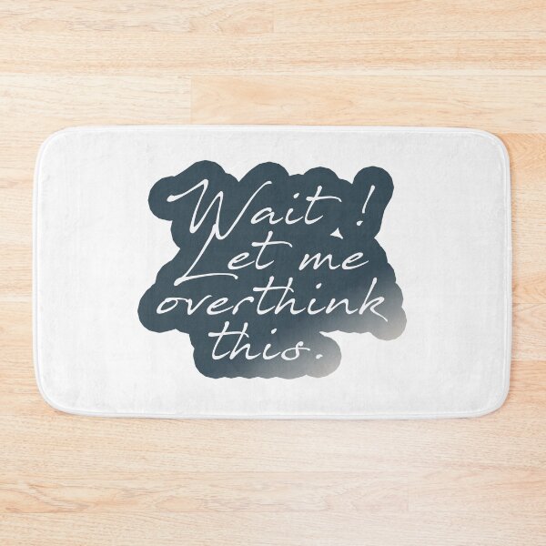 Item preview, Dove Gray rainbow wait let me overthink this designed and sold by Anne Londez Studio.