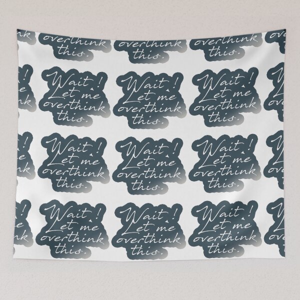 Item preview, Dove Gray rainbow wait let me overthink this designed and sold by Anne Londez Studio.
