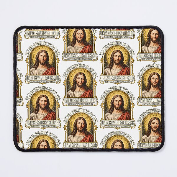 Item preview, Tax The Churches Universal Healthcare Funny Political Satire Design designed and sold by TheHellIWontSh.