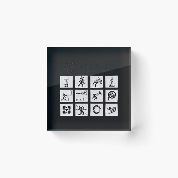 Item preview, Aperture Laboratories Icon Grid designed and sold by Williebloed.