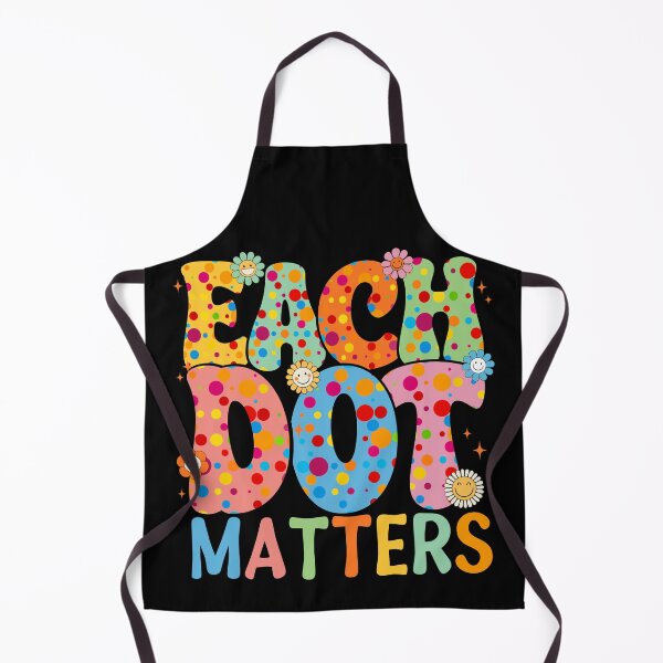 Item preview, Each Dot Matters Colorful Polka Dot Smiley Flower Design designed and sold by varin-studio.