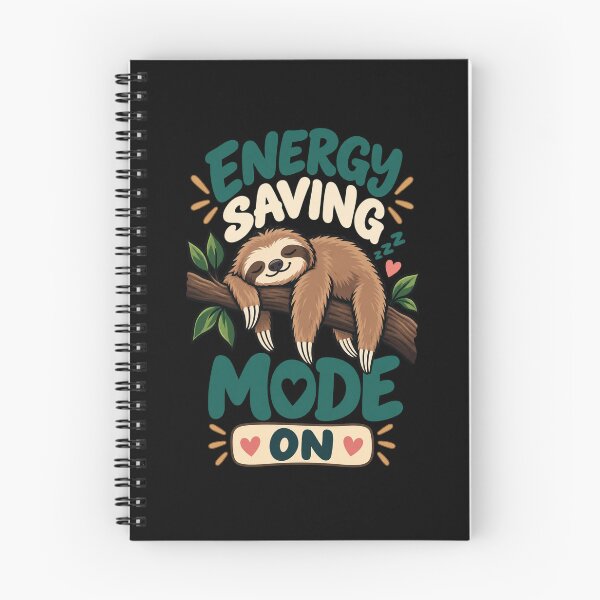 Item preview, Saving Mode On Funny Sleepy Sloth designed and sold by Ridaelb.