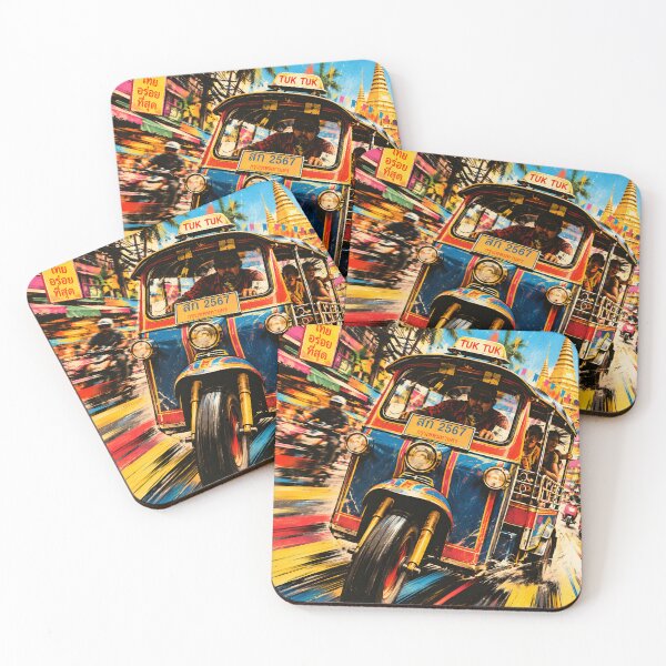 Item preview, Tuk Tuks in Thailand designed and sold by Wanderdreaming.