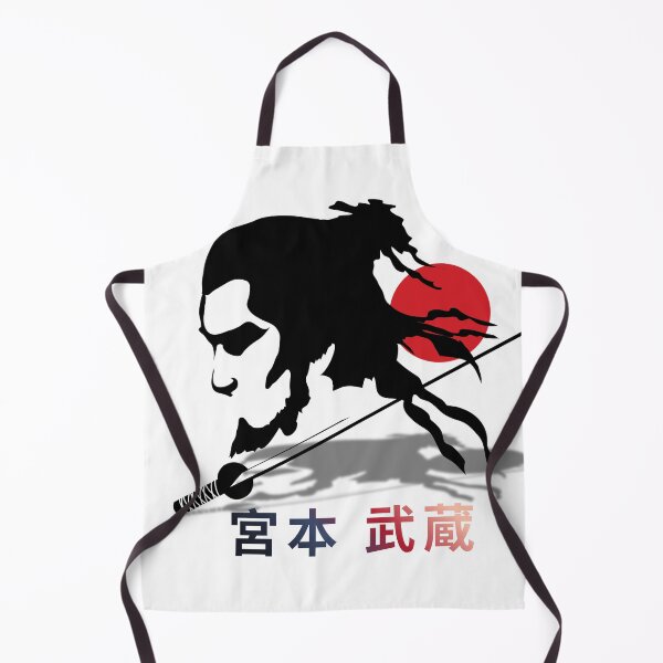 Item preview, Miyamoto Musashi Japanese Samurai Kanji & Red Sun Art designed and sold by unboxedbyJuls.