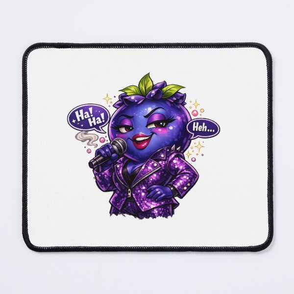Item preview, Blueberry Performer Pastel Kawaii Fruit Comedy Art designed and sold by Sommium .