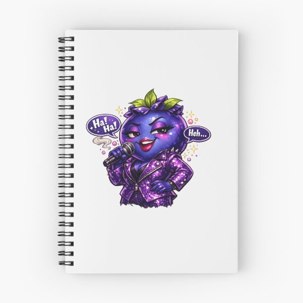 Item preview, Blueberry Performer Pastel Kawaii Fruit Comedy Art designed and sold by Sommium .