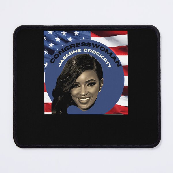 Item preview, 1.....Congresswoman Jasmine Crockett designed and sold by zuckyimadaraw.
