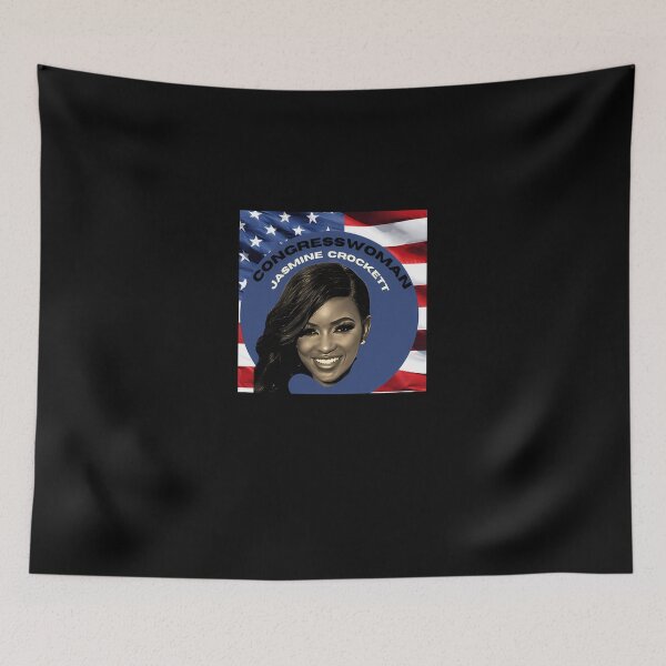 Item preview, 1.....Congresswoman Jasmine Crockett  designed and sold by zuckyimadaraw.