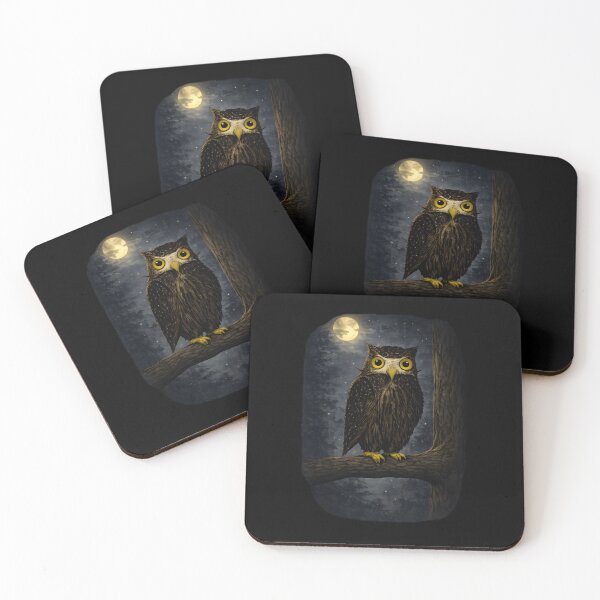 Item preview, Moonlit Owl Guardian designed and sold by blankTeeShirt.