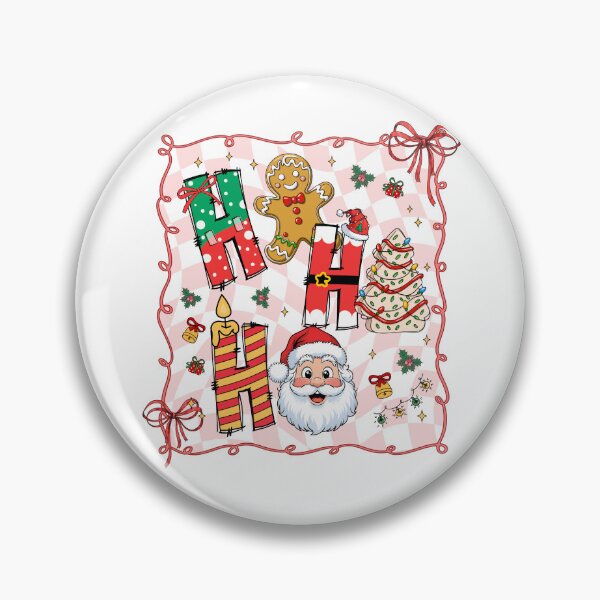 Item preview, Ho Ho Ho Christmas Santa Gingerbread Tree Holiday designed and sold by varin-studio.