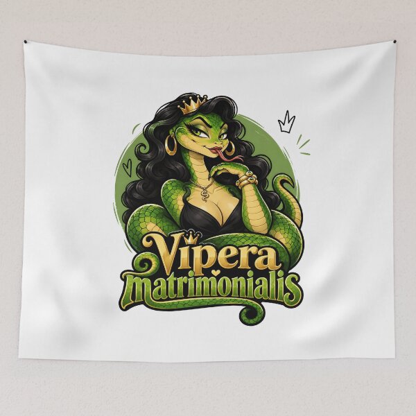 Item preview, Vipera Matrimonialis Funny Wife Marriage Gift designed and sold by PRINTIONAL.