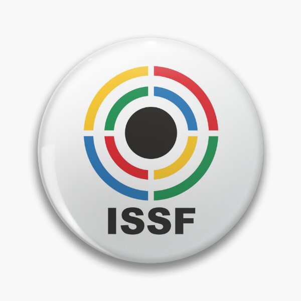 Item preview, ISSF International Shooting Sport Federation Target Circle Logo designed and sold by ChirariShope.