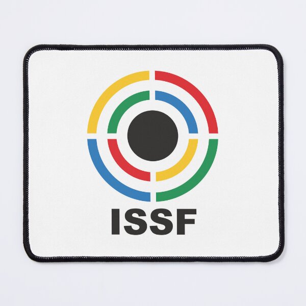 Item preview, ISSF International Shooting Sport Federation Target Circle Logo designed and sold by ChirariShope.