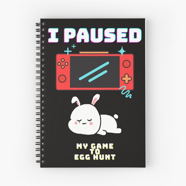 Item preview, I Paused My Game to Egg Hunt – Easter Gamer Gift designed and sold by MiSuPa Studio.