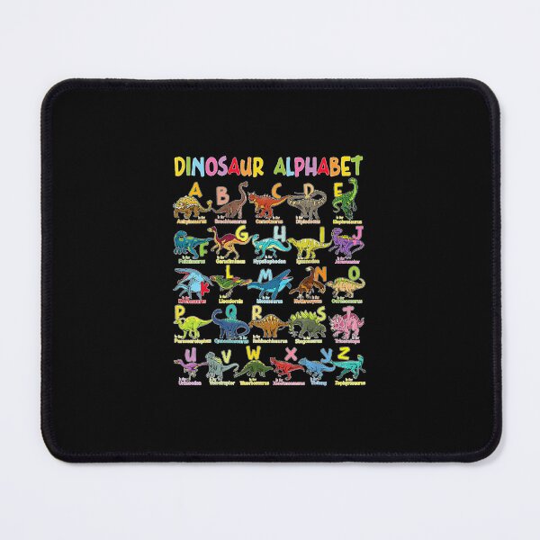 Item preview, Types Of Dinosaurs Alphabet A-Z ABC Dino Identification designed and sold by DaphoLatara.