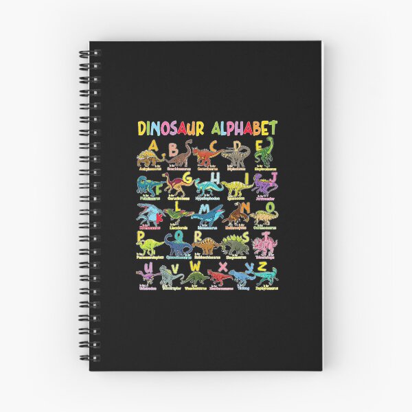 Item preview, Types Of Dinosaurs Alphabet A-Z ABC Dino Identification designed and sold by DaphoLatara.