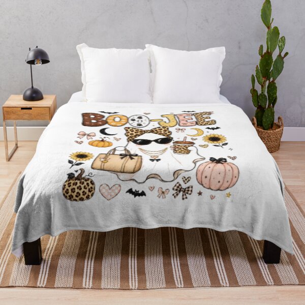 Item preview, Boo Jee Cute Ghost Leopard Print Halloween T-Shirt designed and sold by AARABwino.