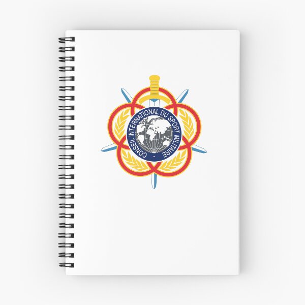 Item preview, CISM Conseil International du Sport Militaire World Emblem designed and sold by ChirariShope.
