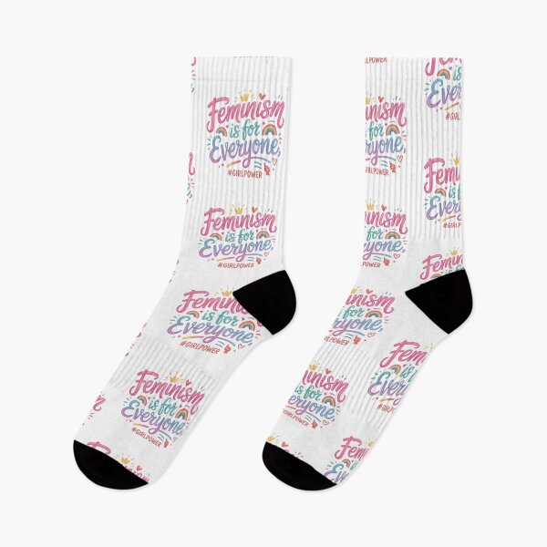 Item preview, Feminism Is For Everyone — Colorful Hand Lettering Design designed and sold by LoFizzy.