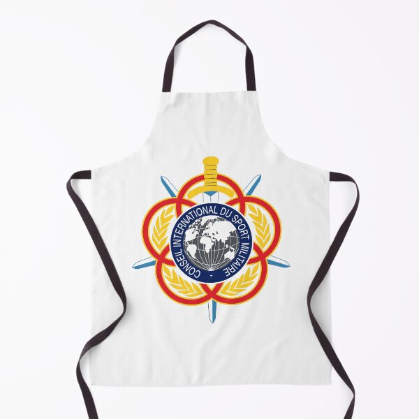 Item preview, CISM Conseil International du Sport Militaire World Emblem designed and sold by ChirariShope.