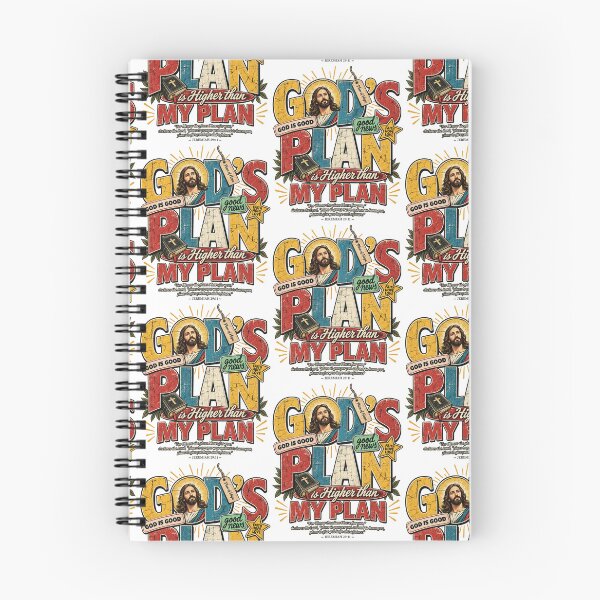 Item preview, Gods Plan Is Higher Than My Plan Vintage Bible Verse Design designed and sold by TheHellIWontSh.