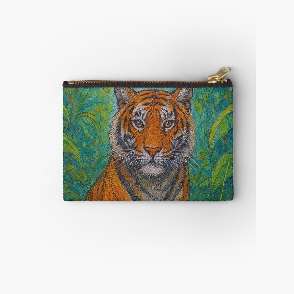 Item preview, Tiger Drawing – Colourful Wildlife Art designed and sold by GalleryKauffeld.