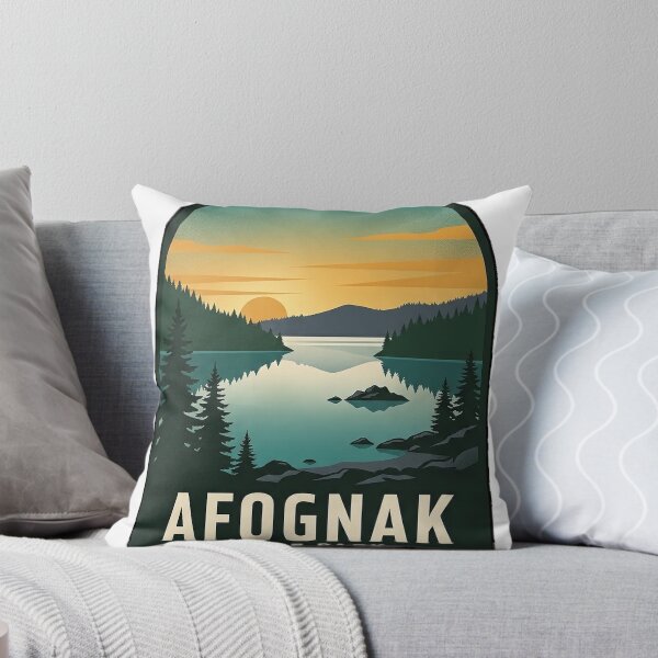 Item preview, Afognak Lake State Park Alaska Travel Sticker designed and sold by DetourDgn.
