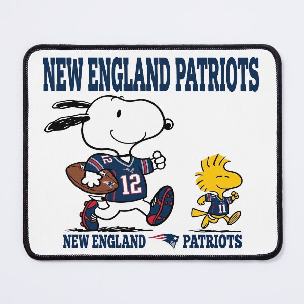 Item preview, Snoopy New England Patriots Game Day Football Fan Art designed and sold by CaneufeyCip.