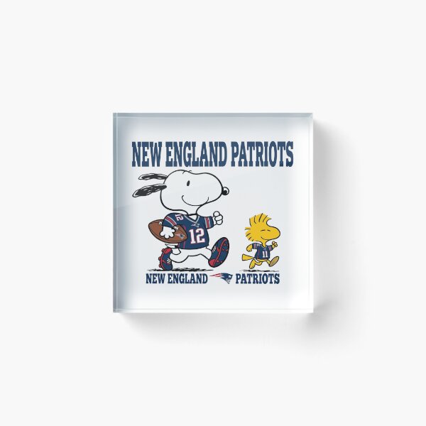 Item preview, Snoopy New England Patriots Game Day Football Fan Art designed and sold by CaneufeyCip.