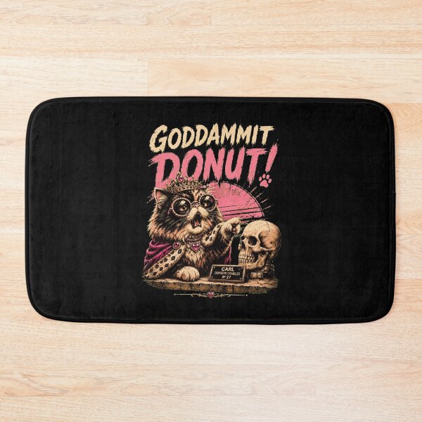 Item preview, Funny Cat Crown Skull Vintage Retro Graphic  designed and sold by MorgiaKmar.