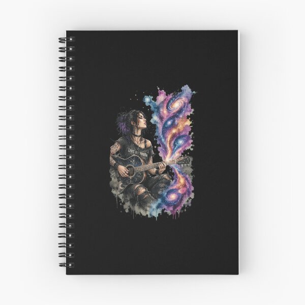 Item preview, Cosmic Musician Galaxy Watercolor Artwork designed and sold by LorenaTowne.