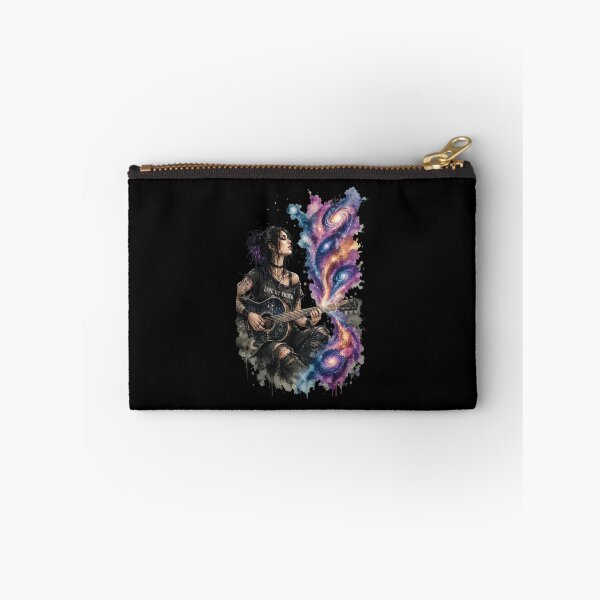 Item preview, Cosmic Musician Galaxy Watercolor Artwork designed and sold by LorenaTowne.