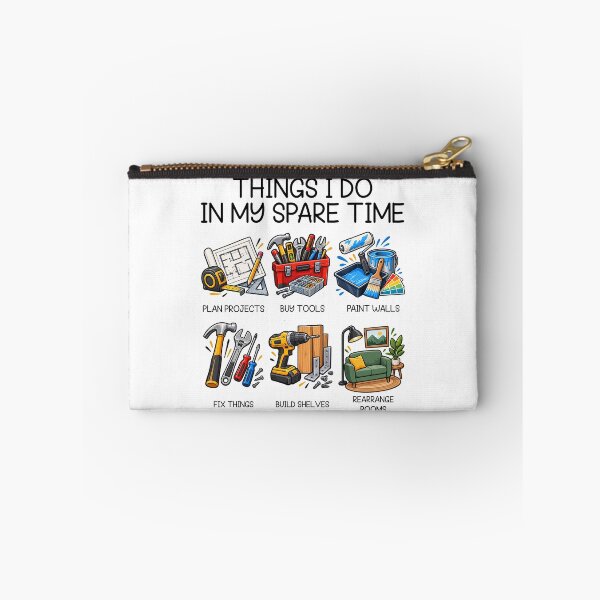 Item preview, Things I Do In My Spare Time Funny Handyman designed and sold by LounisArt.
