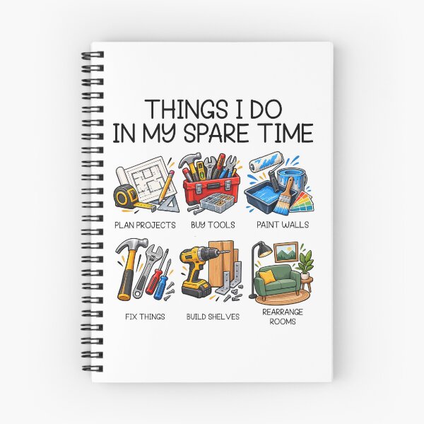 Item preview, Things I Do In My Spare Time Funny Handyman designed and sold by LounisArt.