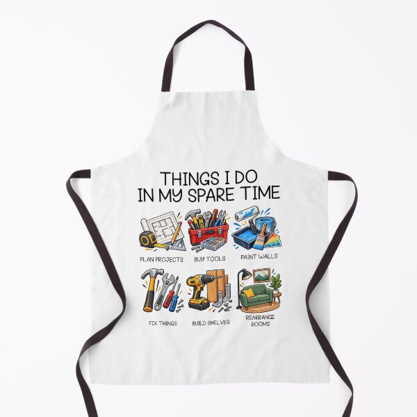 Item preview, Things I Do In My Spare Time Funny Handyman designed and sold by LounisArt.