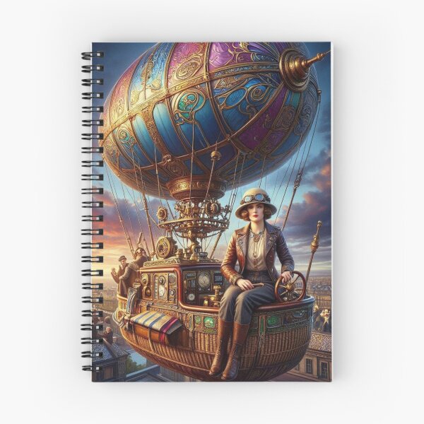 Item preview, airship flight designed and sold by ThatRockChic.