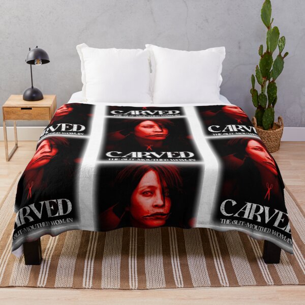 Item preview, Carved The Slit-Mouthed Woman J-Horror Urban Legend Graphic Unisex Tee designed and sold by Art-polar.