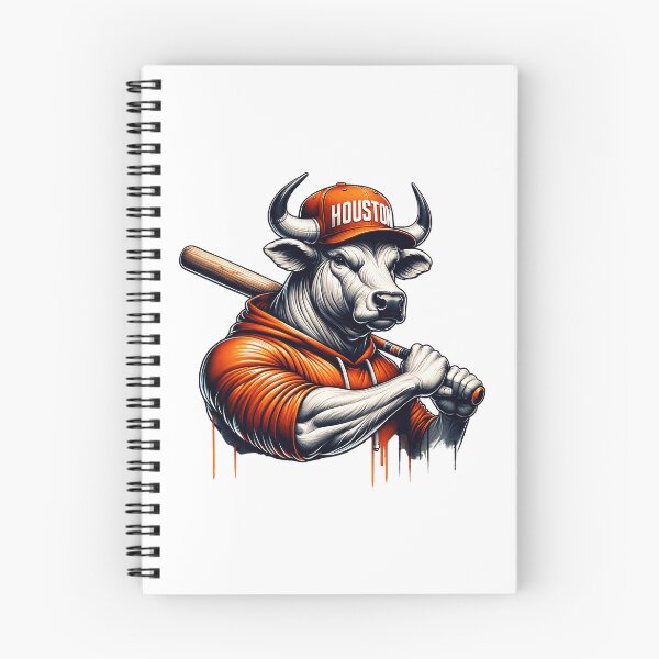 Item preview, Houston Baseball Bull Mascot Tee designed and sold by Ifeanyichukw.