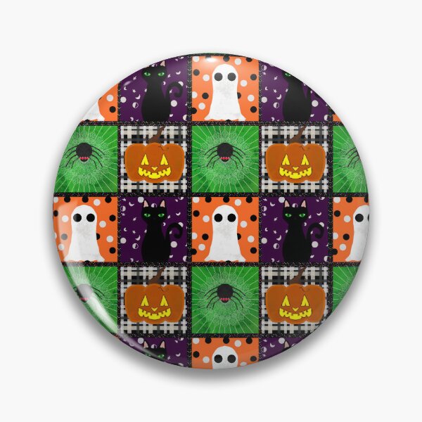 Item preview, Cute Halloween Quilt Squares designed and sold by JaygiesDesign.