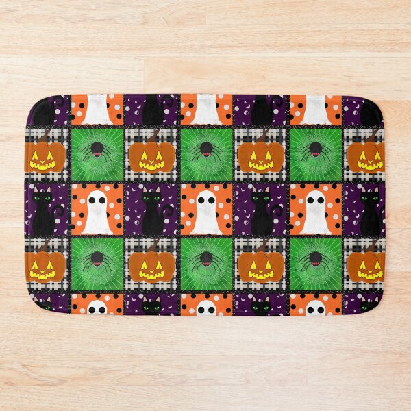 Item preview, Cute Halloween Quilt Squares designed and sold by JaygiesDesign.