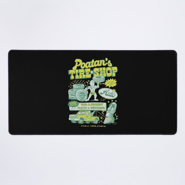 Item preview, Poatan Tire Shop Vintage MMA  designed and sold by BRRMAN.