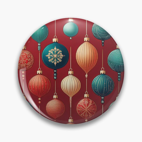 Artikelvorschau, Illustration von Vintage-Weihnachtsdekorationen entworfen und verkauft von Photopat.