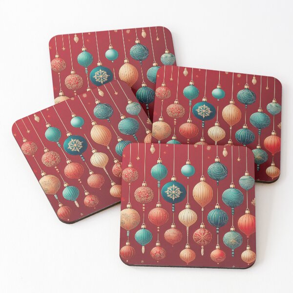 Item preview, Illustration of vintge christmas decorations designed and sold by Photopat.
