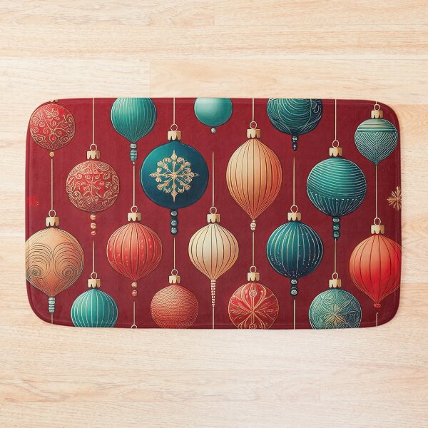 Item preview, Illustration of vintge christmas decorations designed and sold by Photopat.