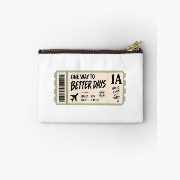 Item preview, Ticket to Better Days designed and sold by H-Tsvetkova.
