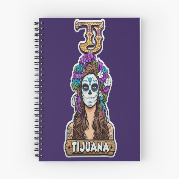 Item preview, Tijuana Day of the Dead Catrina Neon Portrait designed and sold by FABIOLA1970.