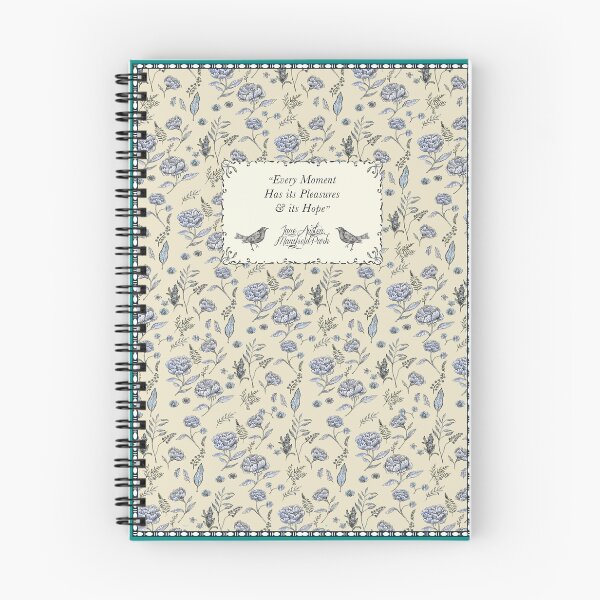Item preview, Jane Austen - Mansfield Park quote - flowers - Yellow floral - Vintage florals. designed and sold by FanitsaArt.